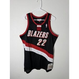 Clyde Drexler Mitchell Ness Portland Trail Blazers Basketball Jersey Size XL NEW